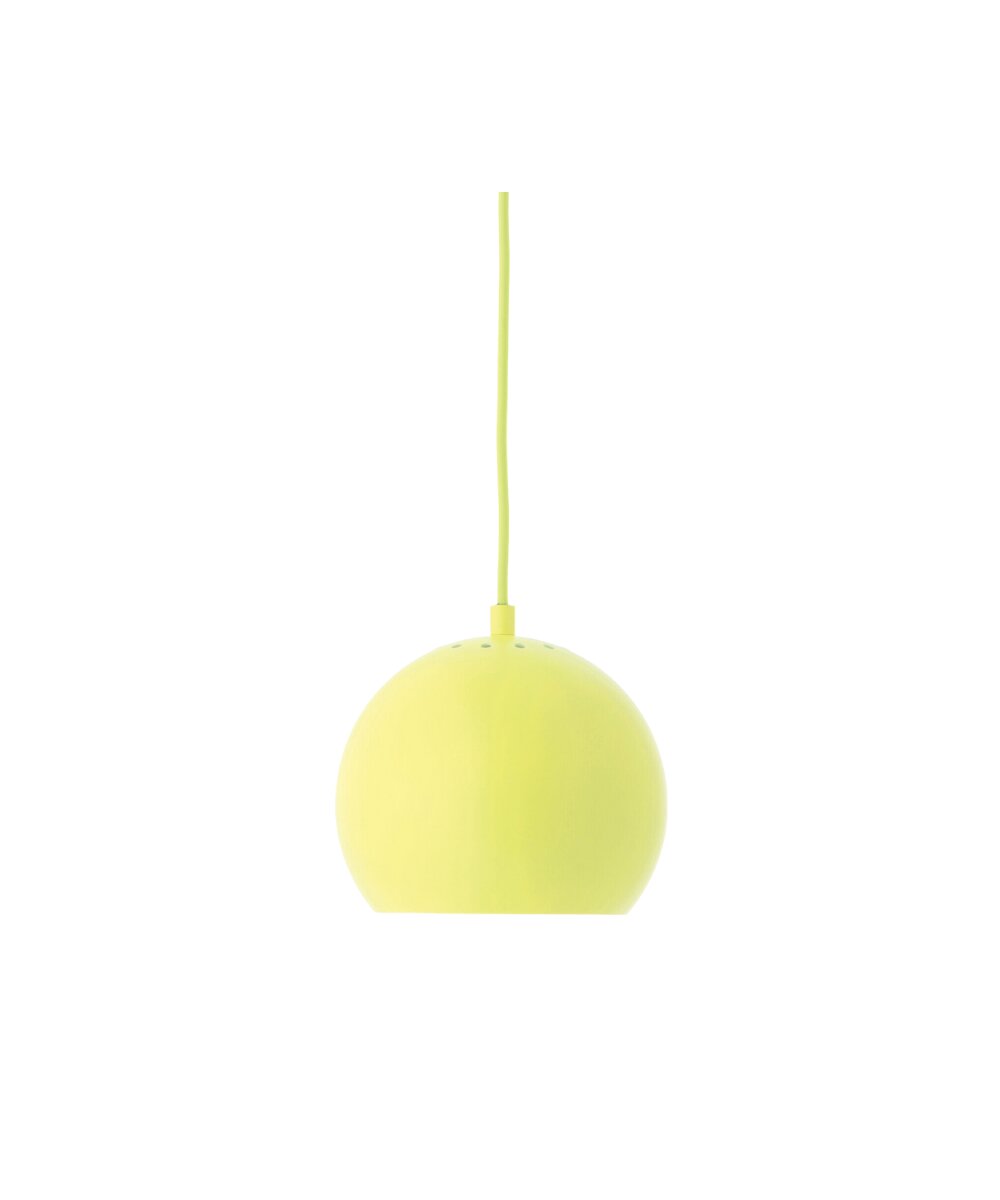 Limited Ball Pendel lampe, Ø18 - Lemonade